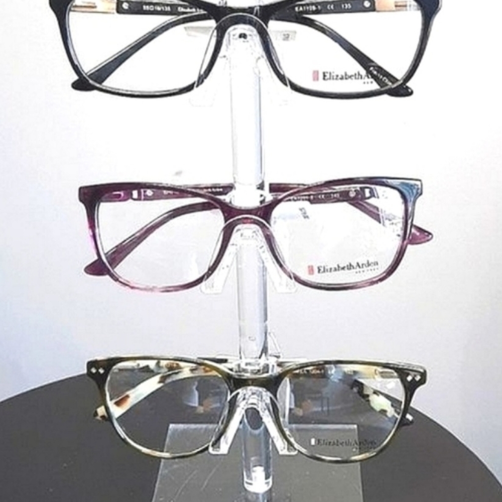 Lot of 3 - Elizabeth Arden NEW Eyeglass Frames, Rx'able, Womens Designer Glasses